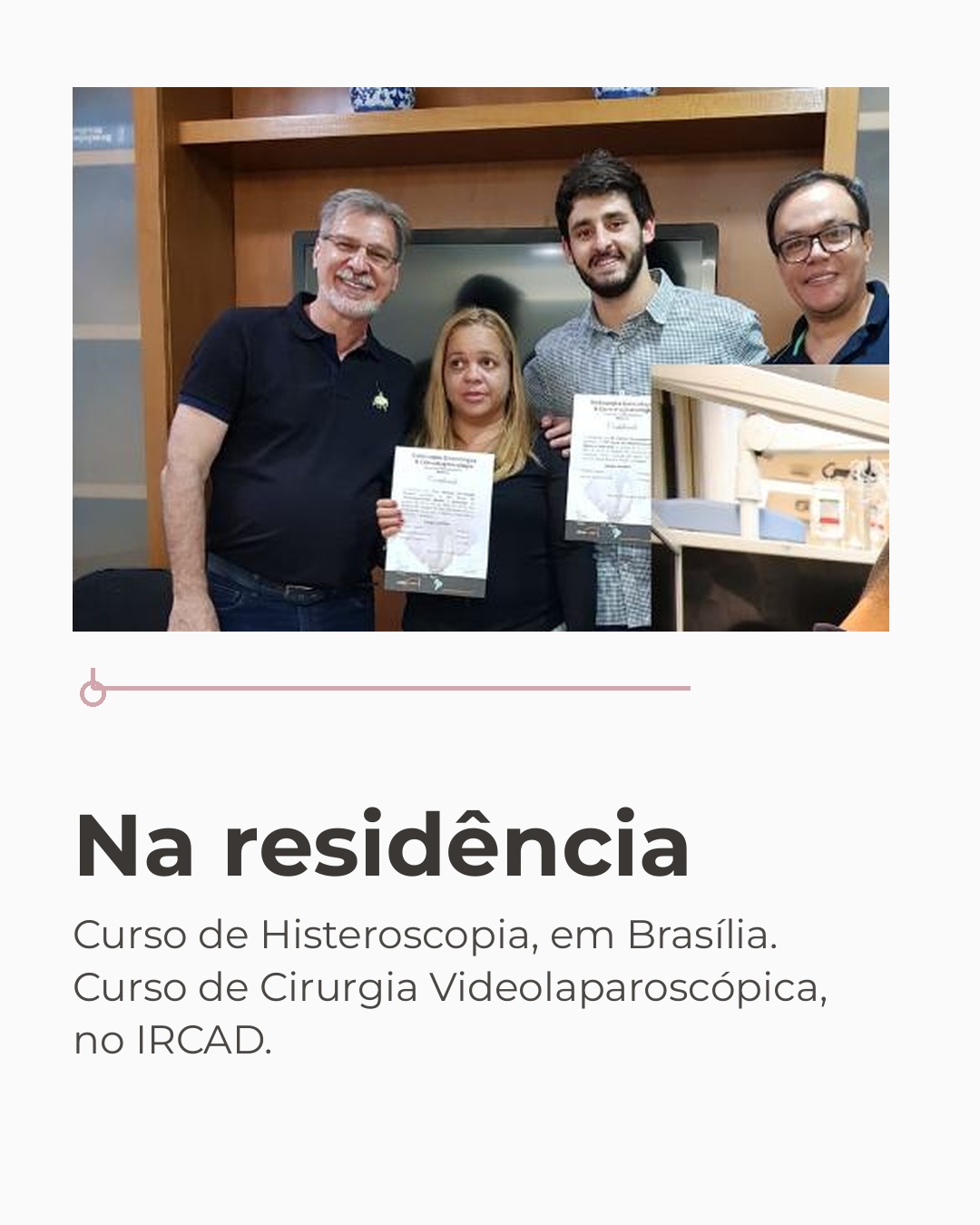 Cursos na residência